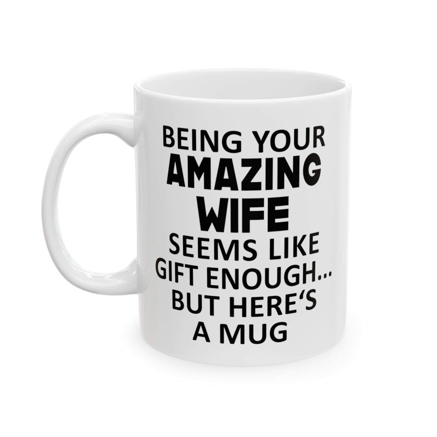 Gifts for Husband from Wife, Husband Birthday Christmas Anniversary Gifts for Him, Funny 11oz Unique Gift Coffee Cup Mug