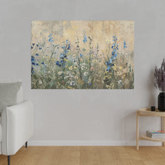 Abstract Floral Canvas Print Wall Painting Cottagecore Artwork Canvas Wall Art for Living Room Home Office Décor