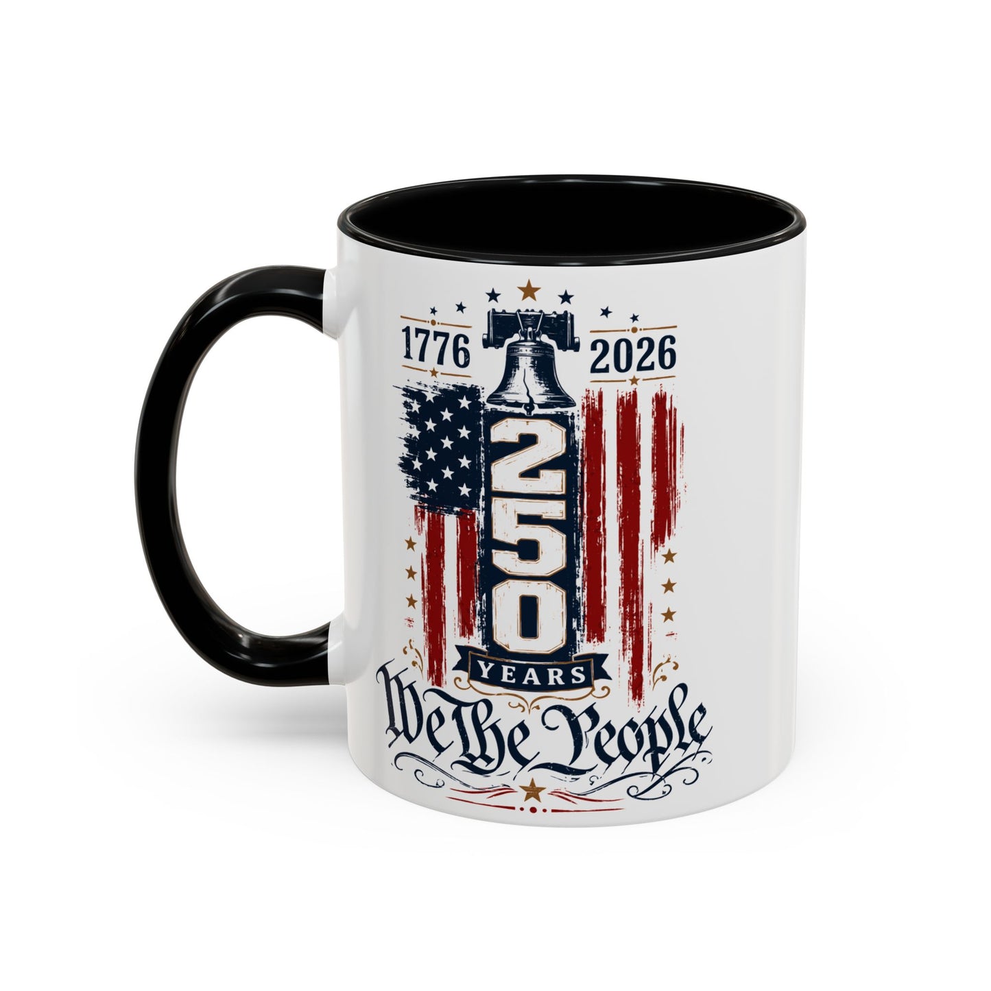 Commemorative 250th Patriotic Gift Accent Coffee Mug