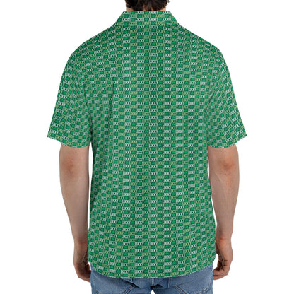 St Patricks Day Polo Shirts for Men Lucky Shamrock Letter Print Moisture Wicking Short Sleeve Golf Top