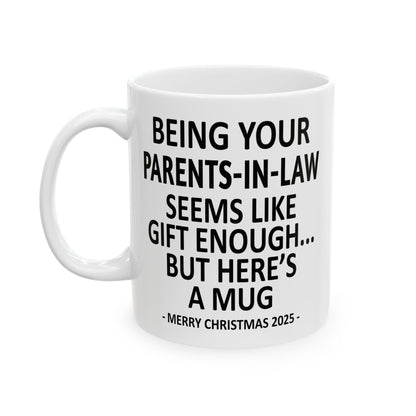 Your Parents-In-Law 11oz Funny Christmas 2025 Gift Mug