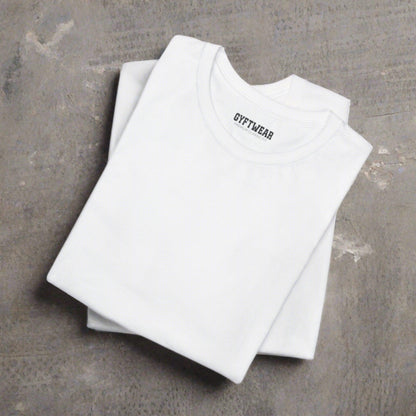 Men's White T Shirts Premium Casual Short Sleeve Classic Fit Crew Neck Shirts