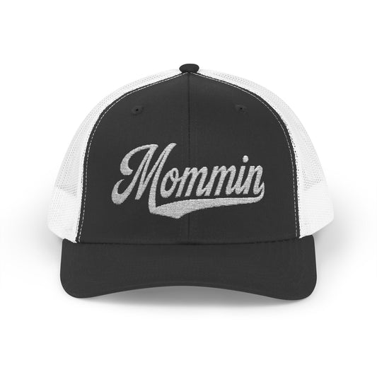 Mommin Trucker Hat  For Women Trendy Embroidered Cute Premium Cute Baseball Caps