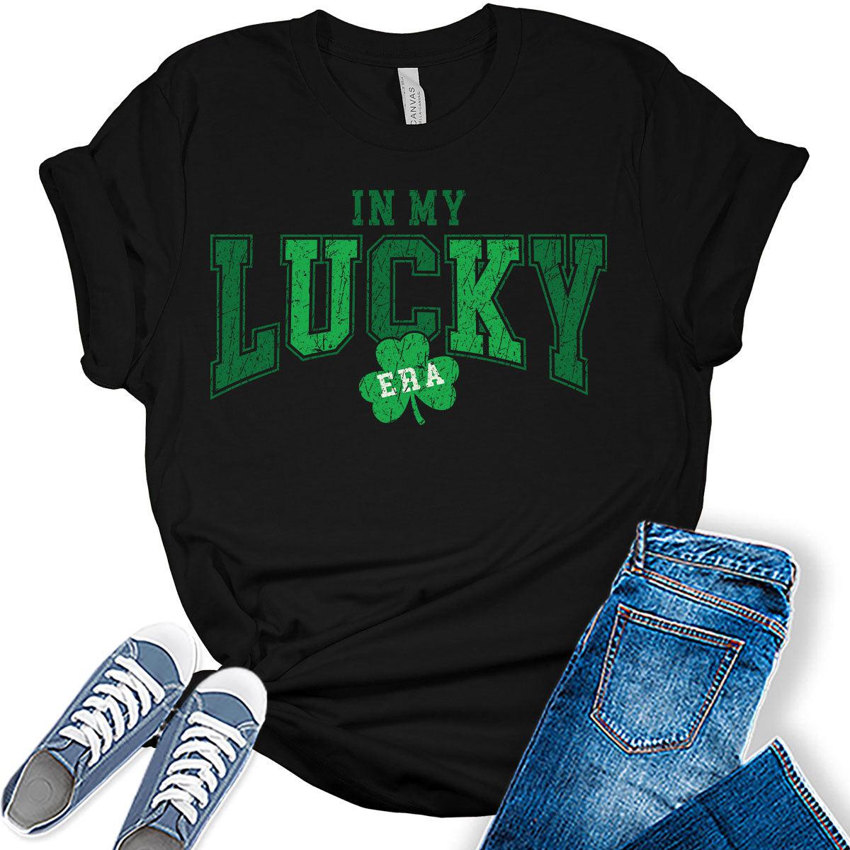 In My Lucky ERA St. Patrick's Day Shirt For Women