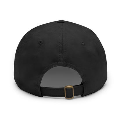 Awesome Like My Daughter Dad Hat with Leather Patch