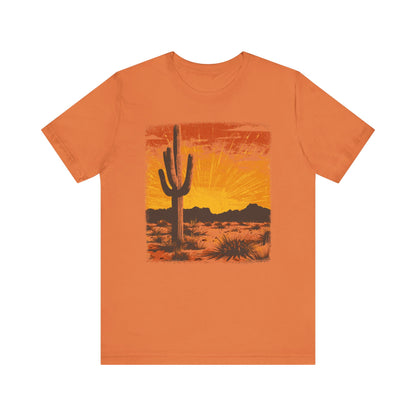 Cowgirl Shirts for Women Desert Cactus T Shirts Country Concert Tops Plus Size Western Graphic Tees - PF
