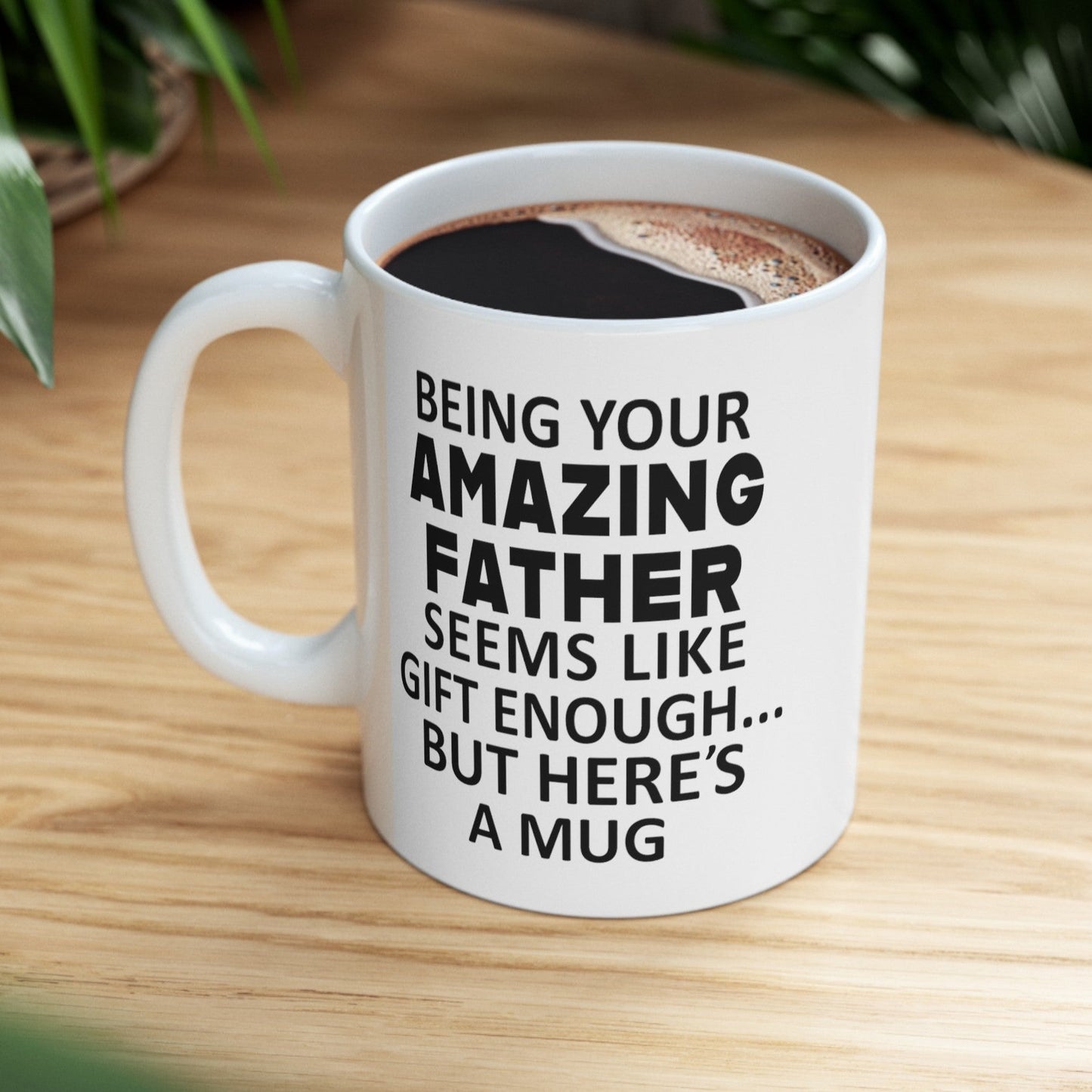 Gifts for Daughter from Dad, Daughter Birthday Gifts, Daughter Gift for Birthday Christmas, Funny Gifts from Parents, Christmas Gifts, Funny 11oz Unique Coffee Cup Mug