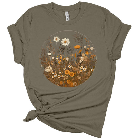 Daisy Moon Wildflower Graphic Tees for Women