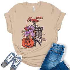 Womens Staying Alive THalloween T-Shirt