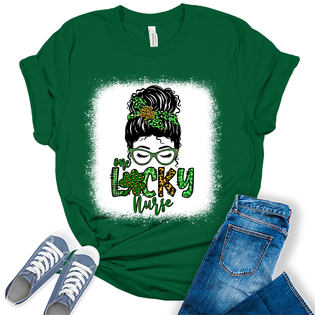 One Lucky Nurse Shirt For Women St. Patrick's Day