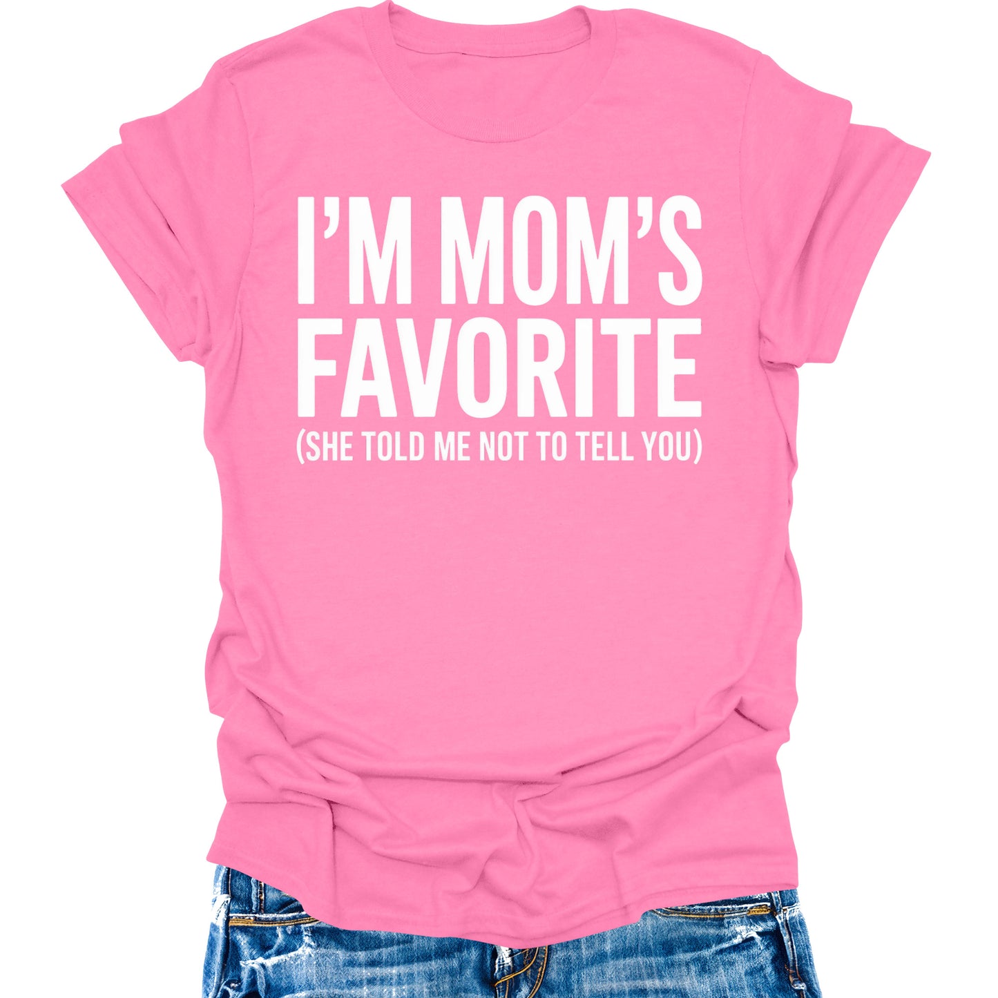 I'm Mom's Favorite Funny Holiday T-Shirt