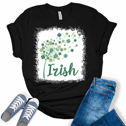 Irish Shamrock Ireland Clover St. Patrick's Day Shirt For Women