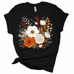 Fall Floral Women's Graphic Tee