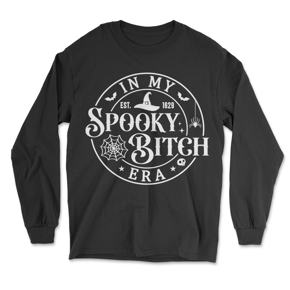 In My Spooky Bitch Era Funny Womens Halloween Long Sleeve T-Shirt