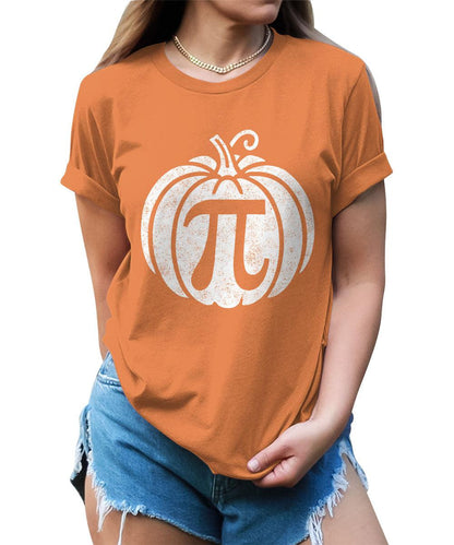 Fall Pumpkin Pie Funny Graphic Tees For Women