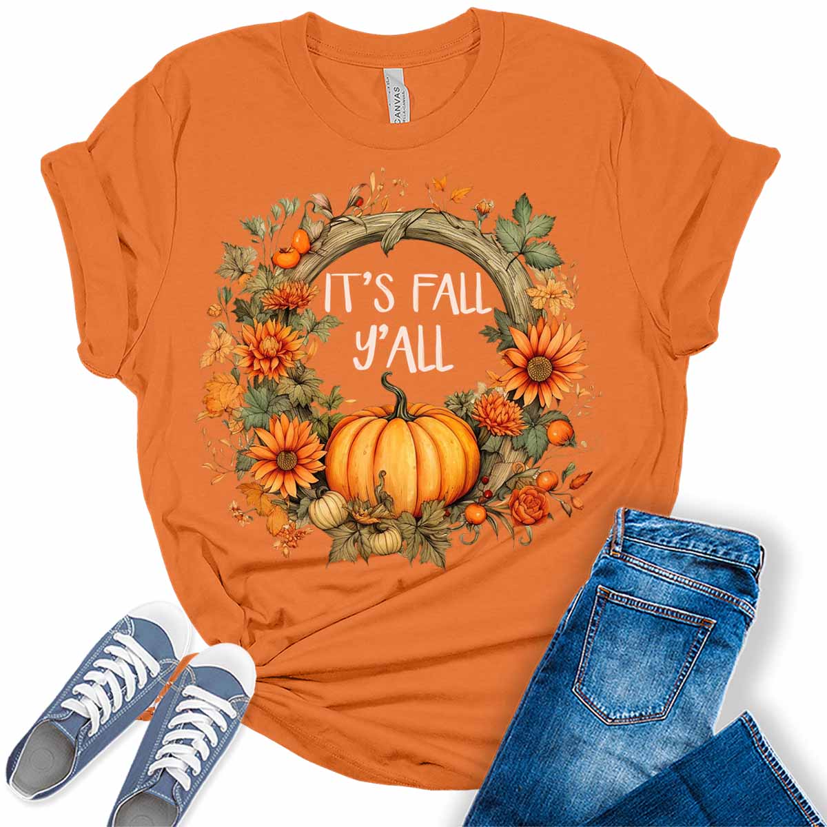 Halloween Shirts for Women Fall Novelty Tshirt Graphic Casual Vintage Athletic Girls Tops