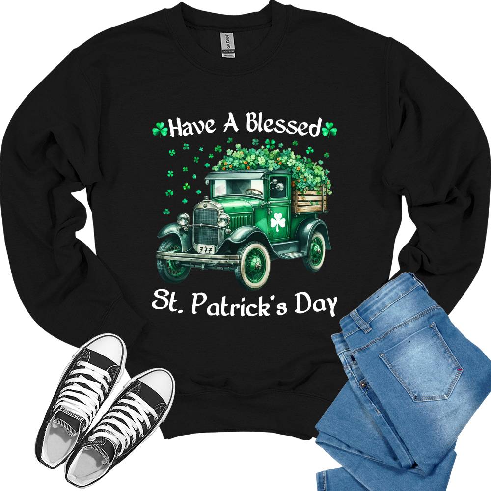 Have A Blessed St Patrick's Day Crewneck Sweatshirt