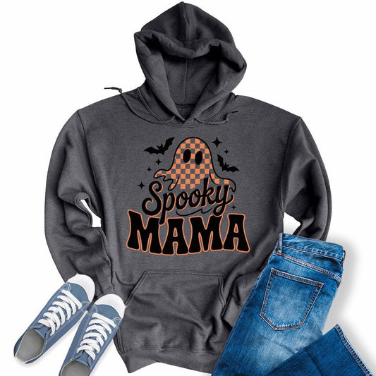 Women's Spooky Mama Sweater Halloween Hoodie