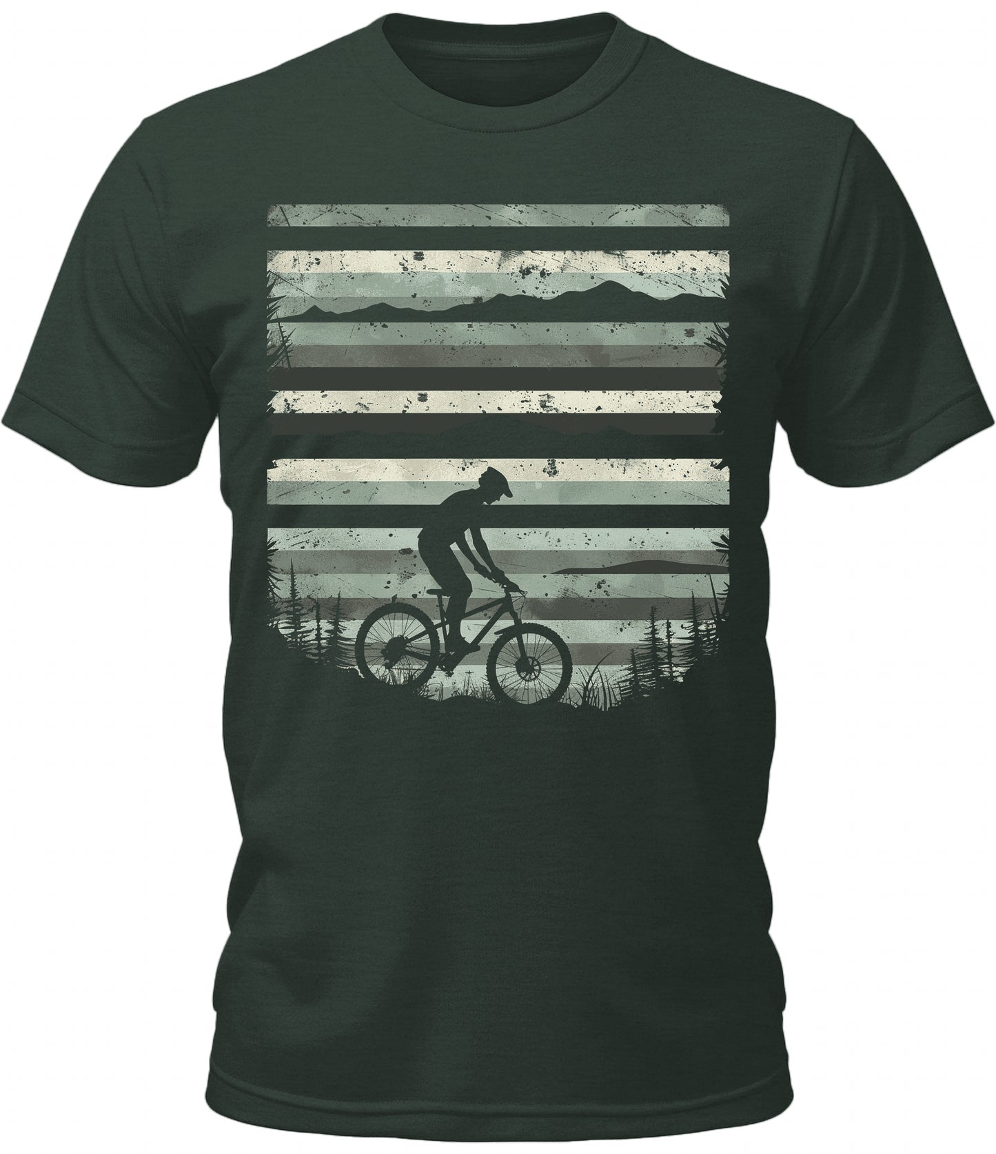 Mens Mountain Biking Cycling Graphic Tee Cool Premium Tshirt