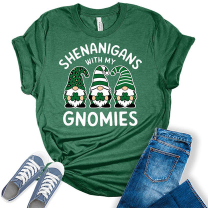 Women's Shenanigan Gnomies Graphic Tees