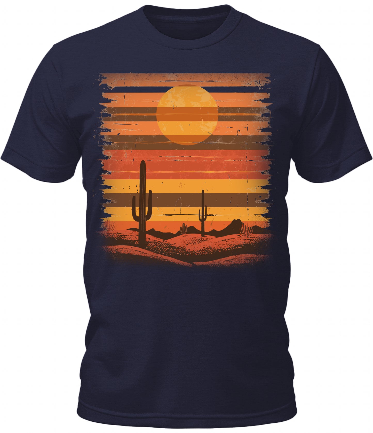 Mens Cactus Desert Graphic Tee Cool Premium Tshirt