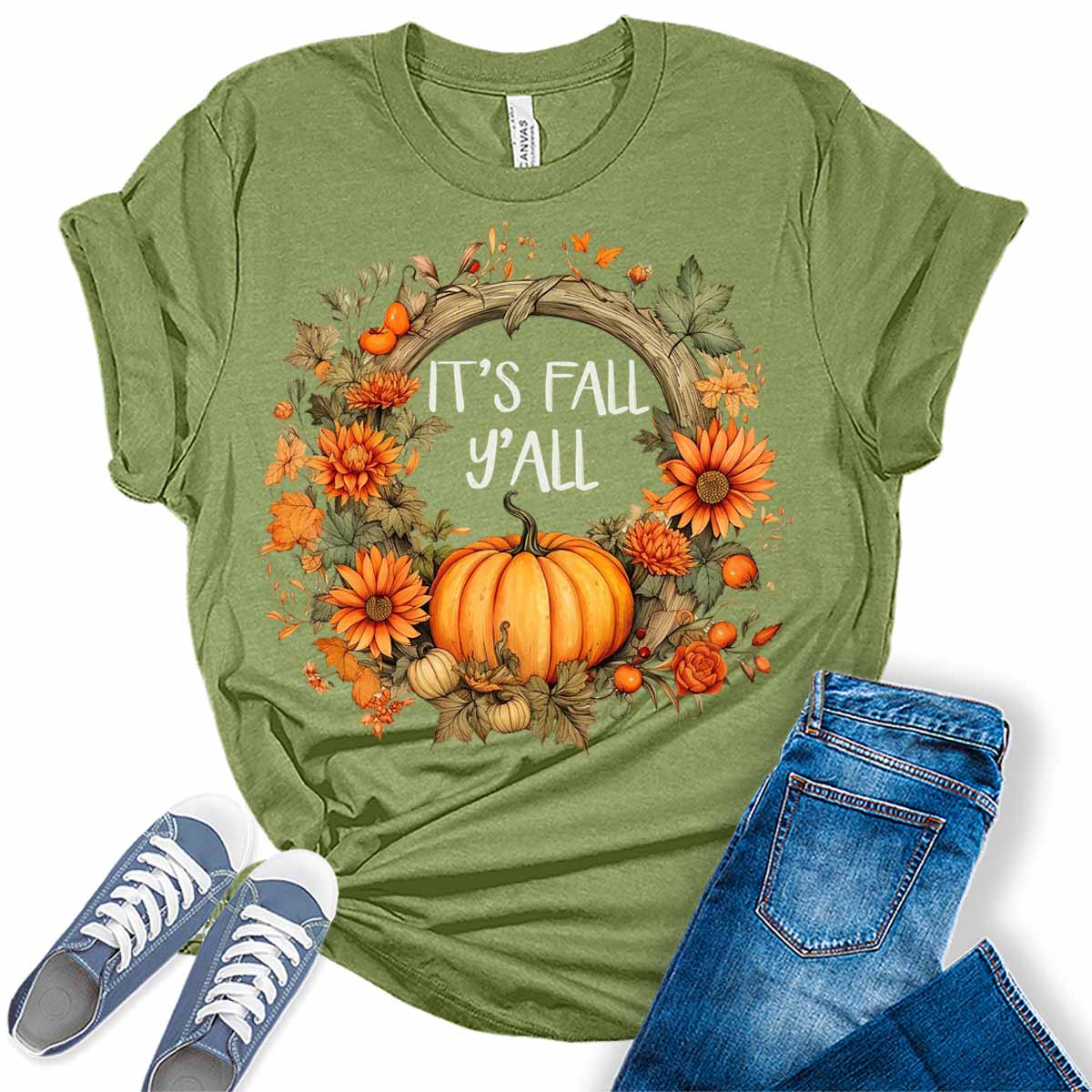 Halloween Shirts for Women Fall Novelty Tshirt Graphic Casual Vintage Athletic Girls Tops