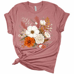 Fall Floral Women's Graphic Tee