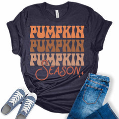Pumpkin Pumpkin Pumpkin Season Women's Fall Graphic Tee