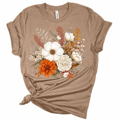 Fall Floral Women's Graphic Tee