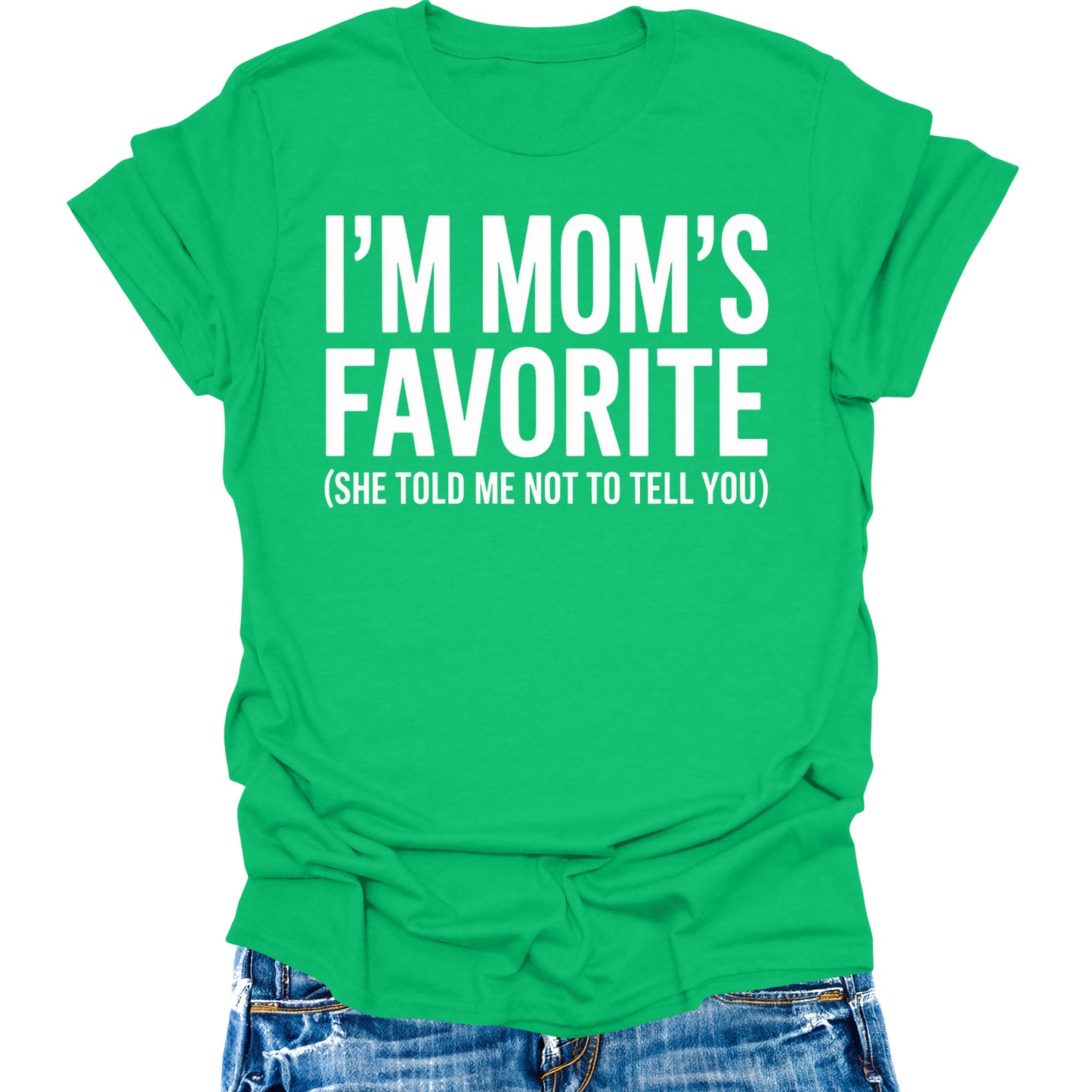 I'm Mom's Favorite Funny Holiday T-Shirt