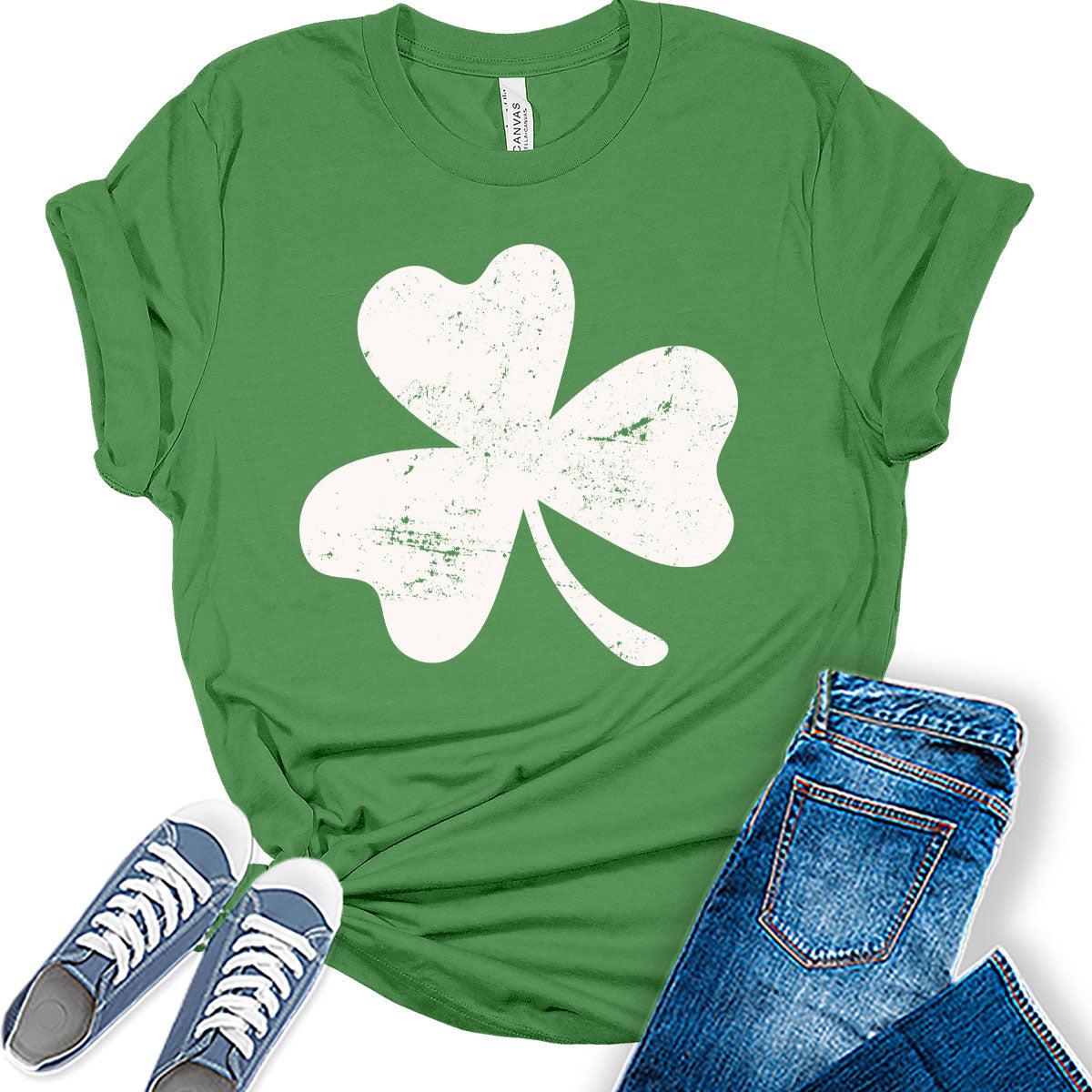 Clover St Patrick's Day Funny Shirt For Women