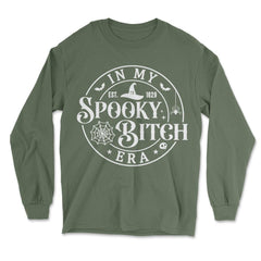 In My Spooky Bitch Era Funny Womens Halloween Long Sleeve T-Shirt
