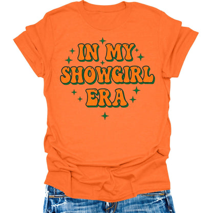 In My Showgirl Era Shirt Groovy Women Girls T-Shirt Teen Girls Womens Graphic Tees