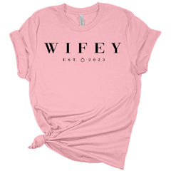 Wifey Est. 2023 Women's Graphic Tee