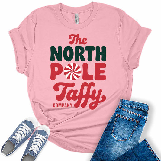 Women's North Pole Taffy Company Graphic Tees