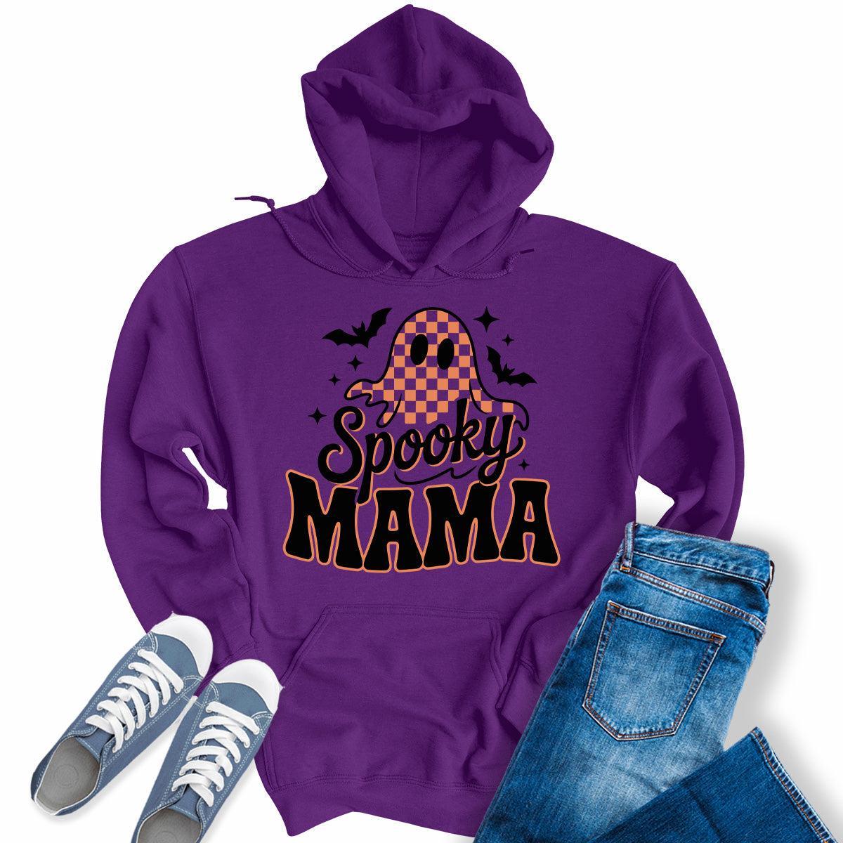 Women's Spooky Mama Sweater Halloween Hoodie