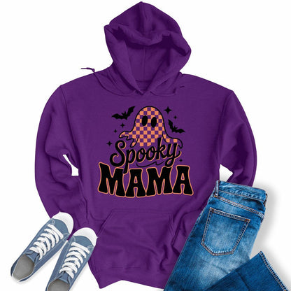Women's Spooky Mama Sweater Halloween Hoodie