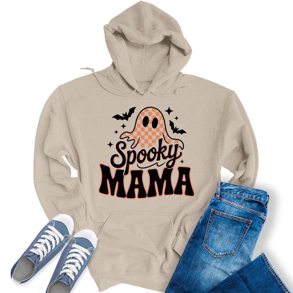 Women's Spooky Mama Sweater Halloween Hoodie