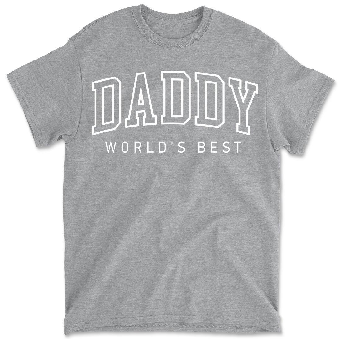 Daddy World's Best Men's Graphic Tee