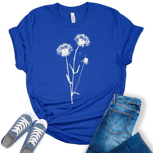 Women's Dandelion Graphic T-Shirt