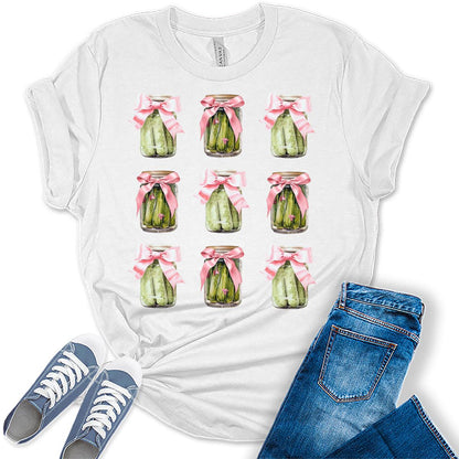 Pickle Princess Funny Dill Pickle Jar Teen T-shirt