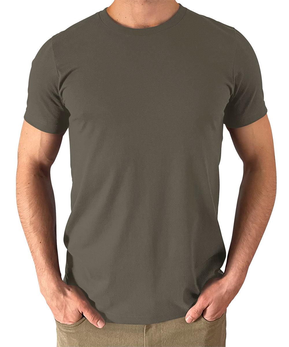 Men's Army T Shirts Premium Casual Short Sleeve Classic Fit Crew Neck Shirts