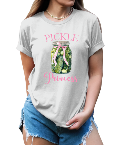 Pickle Princess Funny Coquette Pickle Teen T-shirt