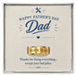Happy Father's Day Dad Funny Bad Jokes Custom Engraved Ring