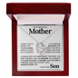 Necklace gift for mom in gold and silver finish with message card box – GyftWear – image 9
