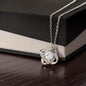 Mom Gift Necklace with Elegant Love Knot Design - Love You Forever Gift Necklace