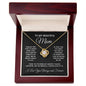 Mom Gift Necklace with Elegant Love Knot Design - Love You Forever Gift Necklace