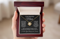 Mom Gift Necklace with Elegant Love Knot Design - Love You Forever Gift Necklace