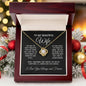 Love Knot Necklace gift for wife in gold and silver finish with message card box – GyftWear – image 12