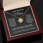 Mom Gift Necklace with Elegant Love Knot Design - Love You Forever Gift Necklace